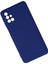 Samsung Galaxy M31S Kılıf Silikon Kılıf Yumuşak Kılıf Içi Kadife Lansman - Koyu Mavi 2