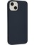 Apple iPhone 14 Kılıf Silikon Kılıf Yumuşak Kılıf Içi Kadife Lansman - Lacivert 2
