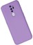 Oppo A5 2020 Kılıf Silikon Kılıf Yumuşak Kılıf Içi Kadife Lansman - Lila 2
