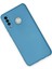 Huawei P30 Lite Kılıf Silikon Kılıf Yumuşak Kılıf Içi Kadife Lansman - Mavi 3