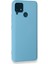 Realme C25 Kılıf Silikon Kılıf Yumuşak Kılıf Içi Kadife Lansman - Mavi 3