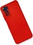 Xiaomi Redmi Note 11 Kılıf Silikon Kılıf Yumuşak Kılıf Içi Kadife Lansman - Kırmızı 3