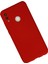 Huawei P Smart 2019 Kılıf Silikon Kılıf Yumuşak Kılıf Içi Kadife Lansman - Kırmızı 2