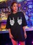 Kadın Baskılı Oversize T-Shirt - Siyah 3