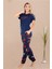 Desenli Bayan Pijama Takımı 1