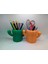 Kaktüs Şeklinde Dekoratif Kalemlik 2