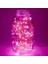 3 Metre Pilli Pembe Peri LED Dekor Işık,dekoratif Lamba,ev Süsleme 4