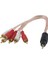 3.5 mm Stereo Erkek / 6 Rca Erkek 5+1 Kablo (20'li Paket) 2