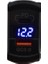 12V-24V DİJİTAL VOLTMETRE+ŞARJ CİHAZLI (USB+TYPE-C) (3 A) (ANAHTAR TİPİ) (MAVI IŞIK) 4