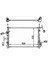 MGA-80558 - Su Radyatoru Brazıng Klımalı (Ford: Mondeo 2.0 Tdcı 02-07) 1