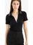 Slim Fit Dar Kesim Polo Yaka Fitilli Kaşkorse Kısa Kollu Tişört E5786AX25SP 1