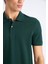 %100 Pamuk Regular Fit Polo Yaka Kısa Kollu Basic Düz Pike Kumaş Tişört C1293AX25SP 5