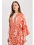Relax Fit Desenli Kuşaklı Kimono D5443AX25SP 1