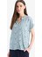 Regular Fit Apaş Yaka Desenli Kısa Kollu Gömlek I6173AZ25SM 1