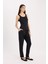 Harem Belmando Kumaş Pantolon Cepli Normal Bel Basic Düz Paça L3164AZ25SM 3