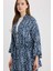 Relax Fit Desenli Kuşaklı Kimono D5443AX25SP 4