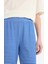 Pijama Takımı Kısa Kollu Pijama Üstü Esnek Belli Uzun Pijama Altı-Fall in Love E7181AX25SP 5