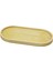 Oval Açık Renk=sade Ahşap Yağdanlık Altlık 25X12.5 cm 1