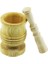 Orta Boy Lüx Ahşap Havan Sarımsak Dövecek Ç: 7.3cm--D: 6.5cm--Y: 10.5cm Fileli Ambalaj 1