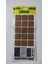 Almital 3cm*3cm Kahverengi Keçe 18 Adet - SESE-TAP107 1