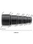Evrensel Vakum Hortumu Adaptör Dönüştürücü 5042343023MM (Yurt Dışından) 5