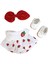 17CM Bebek Giysileri Fotoğraf Prop Bebek Aksesuar Bebek Giysileri Kolye Bebek 3pcs (Yurt Dışından) 1