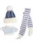 Giysileri Set Giydirme Giysi Ş Giysileri Için Kolye Mavi Set (Yurt Dışından) 3