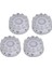4pcs Volumn Timbre Knobs Yedek Için Elektro Aksesuarları (Yurt Dışından) 1