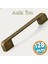 Mobilya Çekmece Mutfak Dolabı Dolap Kulpları Antik Sarı 128 mm -12.8 cm Metal Kulp 1