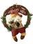 Ön Kapı Noel Çelenk Işılı Süs, Sundurma Parti Açık Noel Baba (Yurt Dışından) 1