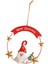 Kordon ile Noel Kolye Asılı Süsleme (Yurt Dışından) 4