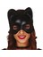 Siyah Deri Görünümlü Kedi Maskesi – Cosplay Maskeli Balo 2