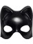 Siyah Deri Görünümlü Kedi Maskesi – Cosplay Maskeli Balo 3