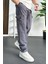 Erkek Baggy Kalıp Kargo Cepli Pantolon Füme EDW131 1