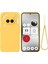 Nothing Phone (2A) Yumuşak Astarlı El Askılı Sıvı Silikon Telefon Kılıfı (Yurt Dışından) 1