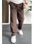 Erkek Baggy Kalıp Pantolon Kahverengi EDW130 1