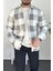 Erkek Slim Fit Polar Gömlek Gri EDW227 1