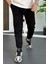 Erkek Fit Kesim Eşofman Altı Siyah EDW229 1