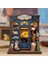 Journey Trace Bookshop - 2025 Yeni Stil Mini Book Nook Kiti, Kendin Yap Oyuncak, Minyatür Ev Kiti, LED Işıklı, Booknook Evleri, Maket Yapı Setleri (CWGC204) - Seyahatin Izinde Kitabevi 3