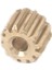 5 Adet 12 T Pirinç Pinyon Dişli Motor Dişli D12 D42 1/10 Rc Araba (Yurt Dışından) 5