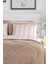 Comfort Set Yeni Nesil Wellsoft Yorganlı 3 Parça Çift Kişilik Soft Line Bej 3