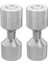2 Delikli Pim Alüminyum 1-1/8 "iki Delikli Flanş Hizalama Set Argent (Yurt Dışından) 1