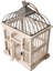 Bird House Beyaz Dekoratif Obje 26 x 19 x 38 cm 04STY009881 2