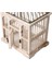 Bird House Beyaz Dekoratif Obje 26 x 19 x 38 cm 04STY009881 3