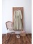 Tesettür Soft Açık Yeşil Poplin Kloş Elbise 3