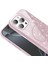 iPhone 15 Pro Kılıf Magsafe Şarj Özellikli Parlayan Simli Okso Kapak Pembe 3