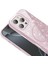 iPhone 16 Pro Max Kılıf Magsafe Şarj Özellikli Parlayan Simli Okso Kapak Pembe 3