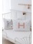 2'li Yastık Kılıfı (50X70) Somon Unicorn - Harf Serisi - H Harfi 3