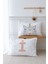 2'li Yastık Kılıfı (35X45) Somon Unicorn - Harf Serisi - I Harfi 1