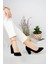 Siyah Süet Kadın Stiletto 3